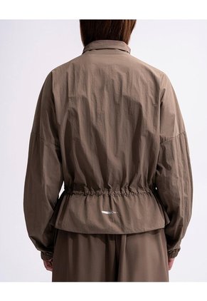 Chaqueta Rompevientos Regular Café Mujer Cafe