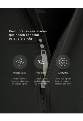 Chaqueta Rompevientos Verde Hombre Verde