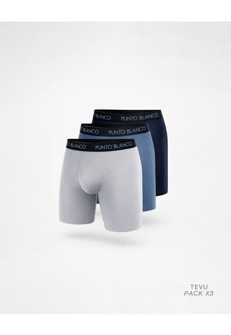 Bóxer Deportivo Largo Microfibra X3unds Surtido Multicolor PUNTO BLANCO