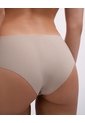 Panty Cachetero Microfibra Encaje Beige Beige de PUNTO BLANCO