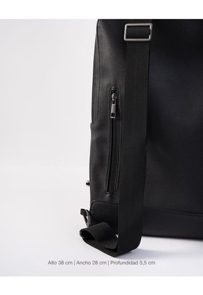 Morral Minimalista Para Laptop Negra