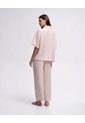 Camisa + Pantalón De Pijama Rosado Mujer Rosa de PUNTO BLANCO