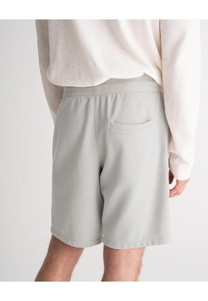 Bermuda Confort Regular Gris Hombre Gris