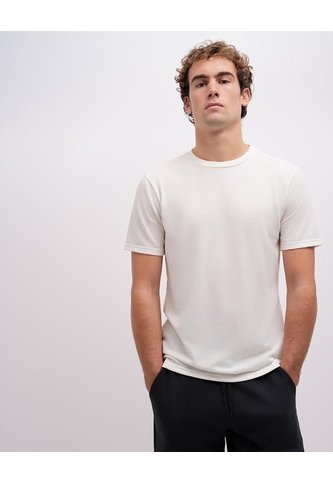 Camiseta Confort Regular Crema Hombre Beige PUNTO BLANCO
