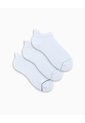 Medias Deportivas Unisex Tobillera Corta Pack X3 Blancas Multicolor de PUNTO BLANCO