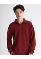 Camibuso Confort Tipo Polo Regular Vino Tinto Hombre Rojo de PUNTO BLANCO