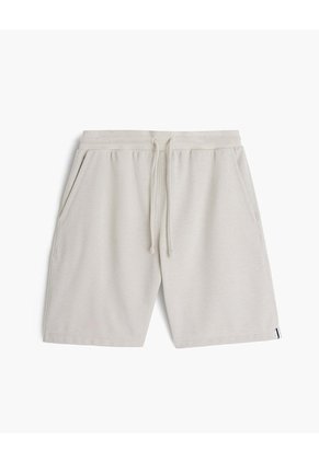 Bermuda Confort Regular Gris Hombre Gris