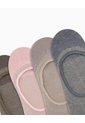 Medias Mujer Baleta Algodón Pack X4 Surtido de PUNTO BLANCO