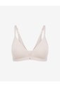 Top Soporte Medio Microfibra Arena Beige de PUNTO BLANCO