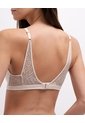 Top Soporte Medio Microfibra Arena Beige de PUNTO BLANCO