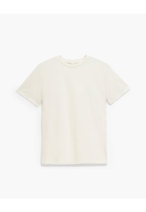 Camiseta Confort Regular Crema Hombre Beige
