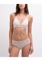 Top Soporte Medio Microfibra Arena Beige de PUNTO BLANCO