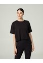 Camiseta Deportiva Tacto Frío Negra Mujer Negro de PUNTO BLANCO