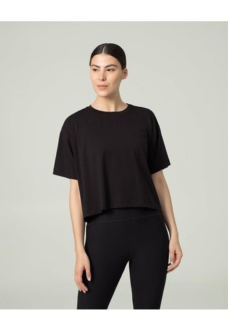 Camiseta Deportiva Tacto Frío Negra Mujer Negro PUNTO BLANCO