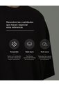 Camiseta Deportiva Tacto Frío Negra Mujer Negro de PUNTO BLANCO