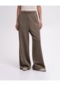 Pantalón Confort Tiro Alto Café Mujer Cafe de PUNTO BLANCO