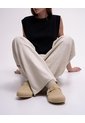 Zuecos Tipo Clog Beige Mujer Beige de PUNTO BLANCO