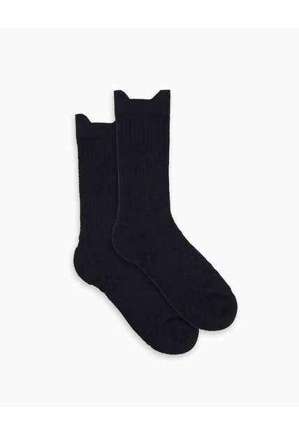 Medias Deportivas Unisex Largas Negras Negro
