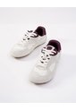 Tenis Casuales Tipo Gamuza Mujer Beige de PUNTO BLANCO