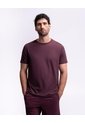 Camiseta Deportiva Control Humedad Vino Tinto Hombre Rojo de PUNTO BLANCO