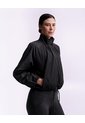 Chaqueta Oversize Negra Mujer Negro de PUNTO BLANCO