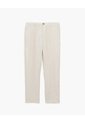 Pantalón Chino Regular Lino Caqui Hombre Beige de PUNTO BLANCO
