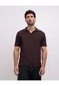 Polo Regular Algodón Vinotinto Hombre Rojo de PUNTO BLANCO