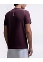 Camiseta Deportiva Control Humedad Vino Tinto Hombre Rojo de PUNTO BLANCO