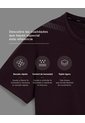Camiseta Deportiva Control Humedad Vino Tinto Hombre Rojo de PUNTO BLANCO