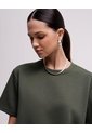 Camiseta Confort Regular Verde Mujer Verde de PUNTO BLANCO