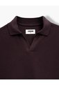Polo Regular Algodón Vinotinto Hombre Rojo de PUNTO BLANCO