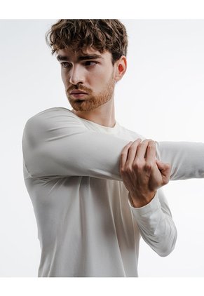 Camibuso Deportivo Slim Control Humedad Blanca Hombre Blanco