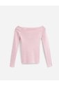 Camibuso Slim Tejido De Punto Rosado Mujer Rosa de PUNTO BLANCO