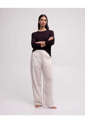 Camibuso Oversize Rib Algodón Vinotinto Mujer Rojo