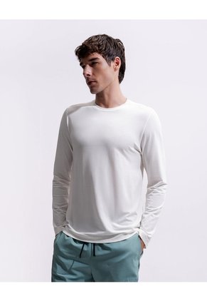 Camibuso Deportivo Slim Control Humedad Blanca Hombre Blanco