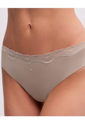 Panty Bikini En Punto Tiro Medio Cafe Cafe