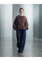 Pantalón Confort Tiro Medio índigo Oscuro Mujer Azul de PUNTO BLANCO
