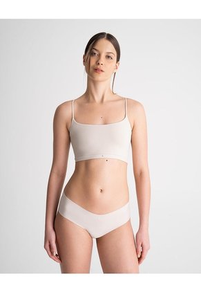 Top Soporte Alto Seamless Arena Beige