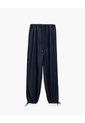 Pantalón Confort Tiro Medio índigo Oscuro Mujer Azul de PUNTO BLANCO