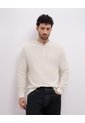 Camibuso Regular Avena Hombre Beige de PUNTO BLANCO