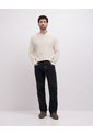 Camibuso Regular Avena Hombre Beige de PUNTO BLANCO