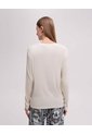 Camibuso Cuello Redondo Avena Mujer Beige de PUNTO BLANCO