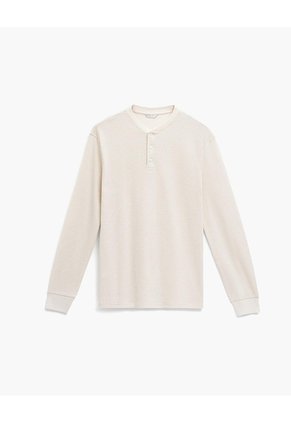 Camibuso Regular Avena Hombre Beige