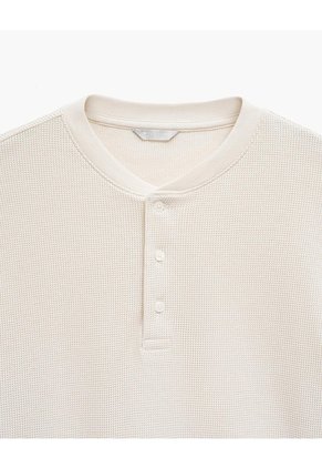 Camibuso Regular Avena Hombre Beige