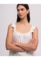 Blusa De Tiras Boleros Regular Estampada Mujer Beige de PUNTO BLANCO
