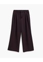 Pantalón Confort Wide Leg Tiro Medio Vinotinto Mujer Rojo de PUNTO BLANCO