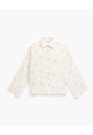 Camisa De Pijama Regular Manga Larga Estampado Mujer Beige de PUNTO BLANCO
