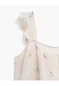 Blusa De Tiras Boleros Regular Estampada Mujer Beige de PUNTO BLANCO