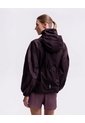 Chaqueta Rompevientos Oversize Vinotinto Mujer Rojo de PUNTO BLANCO