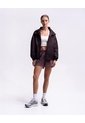 Chaqueta Rompevientos Oversize Vinotinto Mujer Rojo de PUNTO BLANCO